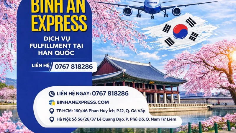 DỊCH VỤ FULFILLMENT HÀN QUỐC NHANH CHÓNG – UY TÍN NHẤT NĂM 2026